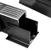 AluSthetic PVC Threshold Drainage Channel Connection Part | Flat Bottom