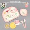 LOMUG Children's Crockery Set, Without Melamine, 5-Piece Crockery Set with