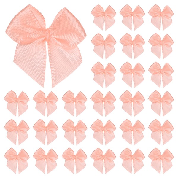 M METERXITY 200-Pack Mini Craft Ribbon Bow 1x1 Inch Checkered