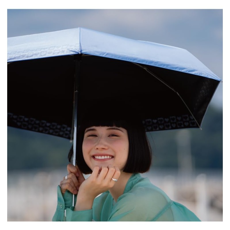 [2025] Wpc. Parasol Light Shielding Rim Cutting Heart Mini Off