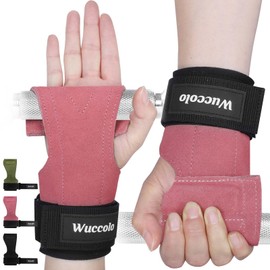 Lifting Straps Leather Lifting Straps for Bodybuilding, Weightlifting, Strength Training & Fitness, Extra Strong & Non-Slip Professional Training Aid for Heavy Weights, Suitable for Men and Women