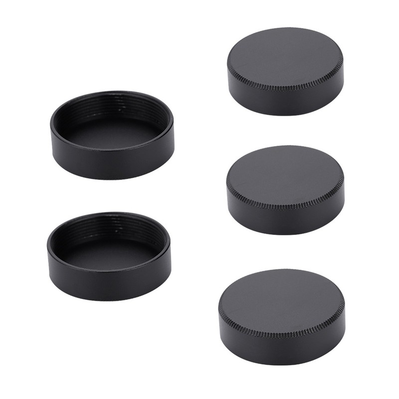 5pcs Metal C Mount Rear Lens Cover Cap 27mm for