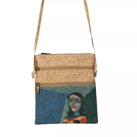 Cork Culture PICASSO Cork Crossbody bag Vegan Sustainable Eco friendly gift