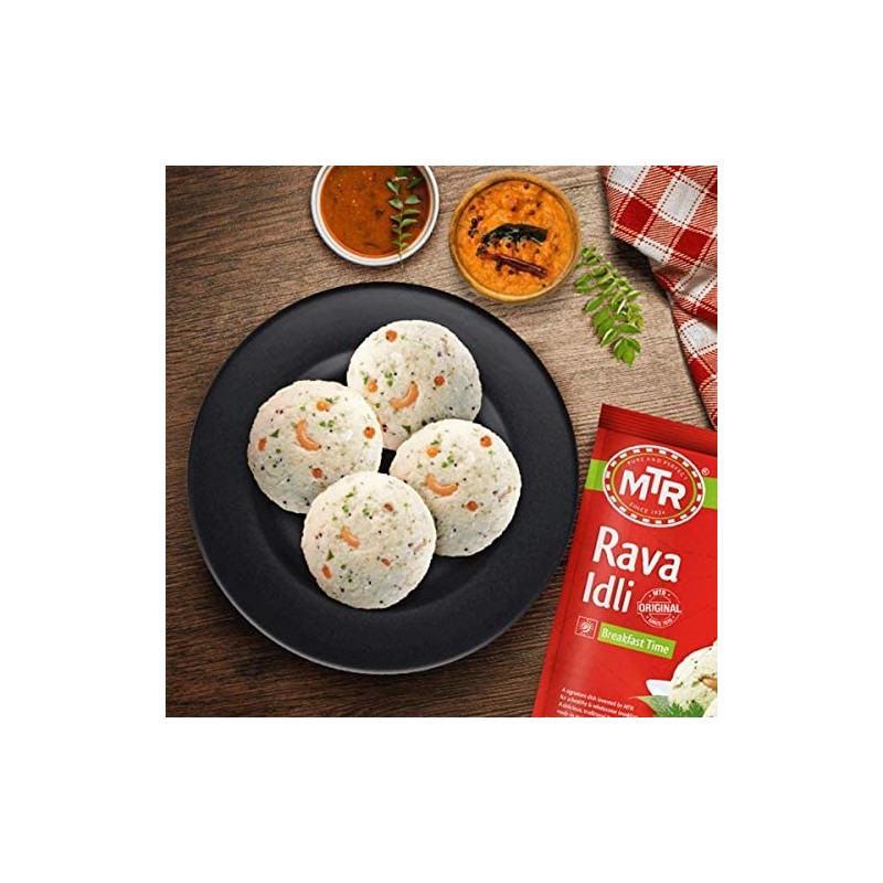 MTR Rava Idli 500g (Pack of 3) – Breakfast Mix