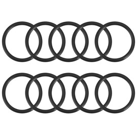 sourcing map 10 Pieces O-Rings Seal Metric 18mm x 22mm x 2mm Nitrile Rubber Sealing Ring for Cream Dispenser Pool Pump Quick Coupling Coffee Cup