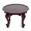 Boram Crafts 12-cornered wooden tea table Hojokban dumpling table, 1.1