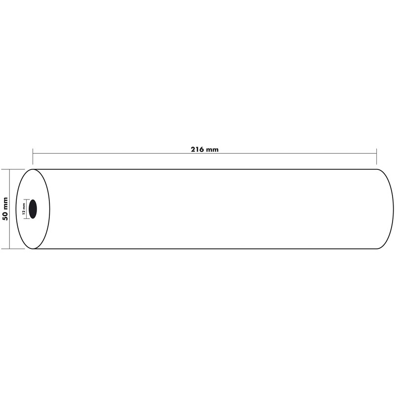 Exacompta - Ref 40925E - Fax Machine Paper Roll -