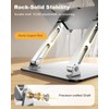 Zewwen Ergonomic & Adjustable Laptop Stand for Desk, Foldable &