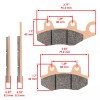 Caltric Front Rear Brake Pads for Kawasaki Ex300 Ninja 300