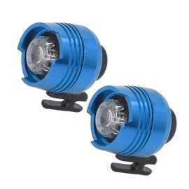 Croc Shoes Headlights, Pack of 2 IPX5 Waterproof Croc Lights for Shoes, Lights 72 Hours, Small Lights for Croc Shoes, Decoration for Dog Walks, Practical (Blue)