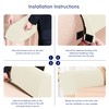 SUBRTEX Stretch Armrest Covers Anti-Slip Upgraded Spandex Arm Covers for
