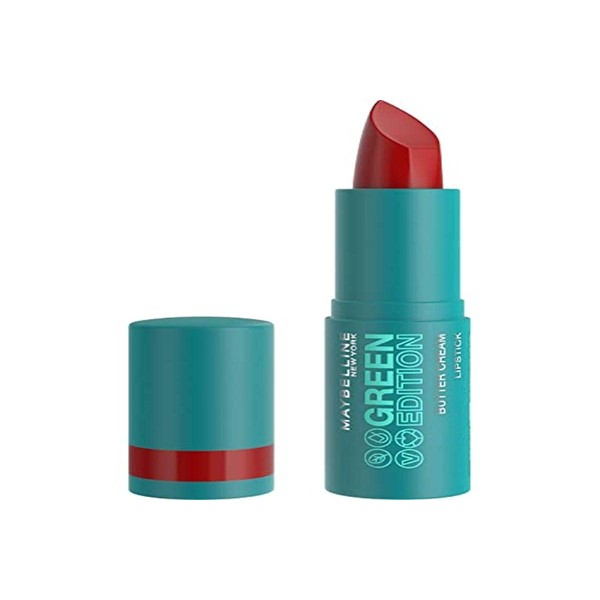 Maybelline New York Green Edition Buttercream Lipstick 018 Musk, 3.4 g