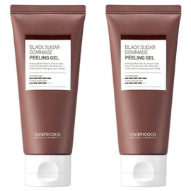 Swanicoco Black Sugar Gommage Peeling Gel, 100ml, 2 pcs / 스와니코코 블랙슈가 고마쥬 필링젤, 100ml, 2개