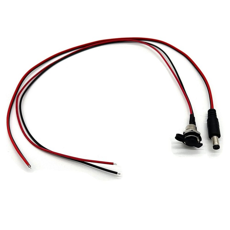 GLDYTIMES 55 25 5A DC Power Connector 5.5x2.5mm Jack Socket