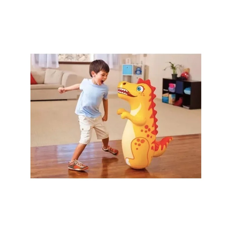 Intex Paquete Muñecos Inflables Tigre,dragón Y Luchador Para Niños