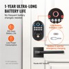 VEVOR Fingerprint Door Lock, with Fingerprint/Keypad Code/Key, One-Time and Anti-Peeking