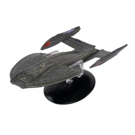 Eaglemoss Collections USS Varian Fry Star Trek Spaceship Replica Black Plastic Science Fiction Tabletop