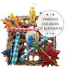 Wall of Plenty Foraging Activity Wall Natural Parrot Toy -