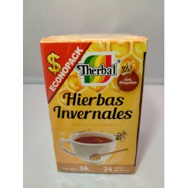 Therbal TE DE HIERBAS INVERNALES CON PROPOLEO 52 SOBRES POR  MARCA THERBAL