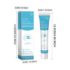 Spot Cream 20g, Facial Acne Treatment Gel for Spot Prone Skin, Daily Facial Moisturizer for Acne Prone Skin and Blemish Control