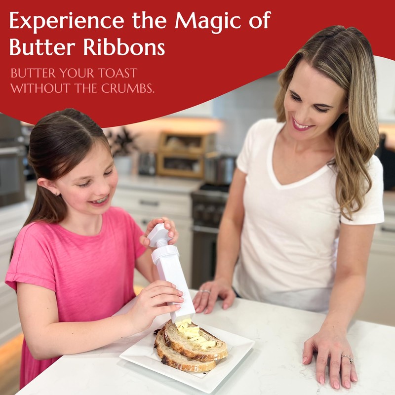 Max Space Butter Mill Butter Dispenser Stick with Tablespoon Gradations-