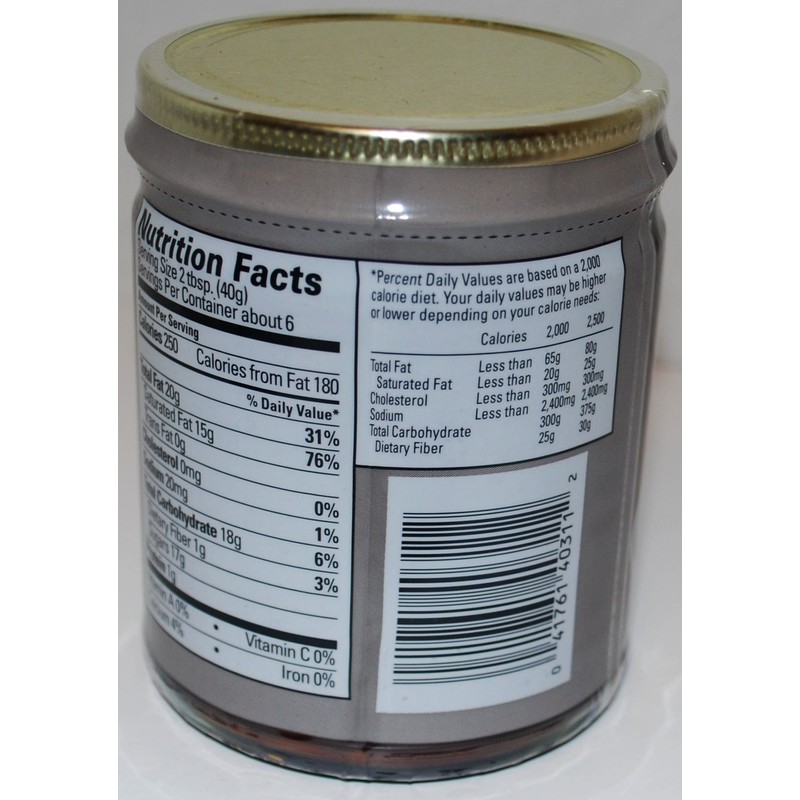 Elmer's Gold Brick Ice Cream Topping, Eight Ounce Jars (Pack