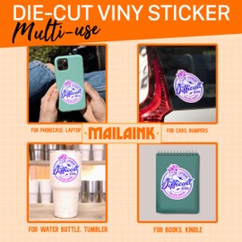 Set 3Pcs Expensive Difficult and Talks Back Sticker Funny Skeleton Skull Funny Quote Saying Sarcastic Waterproof Die-Cut Vinyl 3 Inches Sticker for Water Bottle Laptop Phone for Friend Coworker Mom