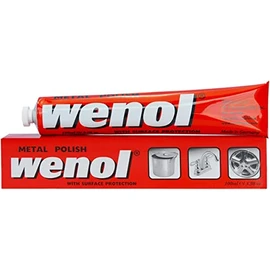 Wenol Silver Polish Polishes & Preserves Metal and Non-Metal Surfaces Great for Brass, Copper, Silver, Gold, Stainless Steel, Chrome, Tin, Aluminum, Painted Surfaces, Ceramic Tile and Fiberglass.