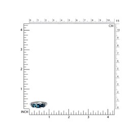 Silvershake 3-Stone Prong Set Square Shape Gemstone 925 Sterling Silver Band Ring, 7, Sterling Silver Rhodium (White Gold Plated), Genuine London Blue Topaz Topaz