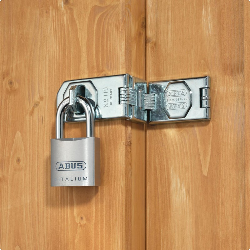 ABUS Titalium padlock 80TI/45 - Cellar lock with lightweight, solid