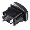 Toggle Rocker Switch, Rocker Switch 12V 24V ON/Off Toggle LED