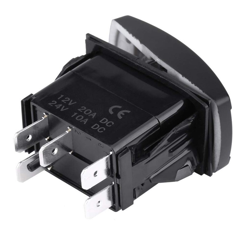 Toggle Rocker Switch, Rocker Switch 12V 24V ON/Off Toggle LED