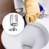 18 Pieces Zinc Alloy Toilet Lid Hinge Toilet Seat Replacement
