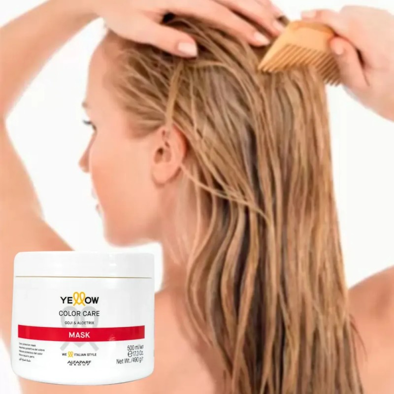 Kit Shampoo Y Máscara Yellow Color Care 500ml