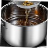Ciieeo Stainless Steel Oil Basin with Lid Kitchen Multi Use