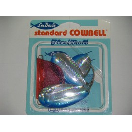 Luhr Jensen Standard Cowbell Reflex 3700-000-1735: Standard Cowbell Reflex, Blue