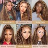 13x6 Highlight Lace Front Wig Human Hair 30inch 4/27 Ombre