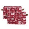 Christmas Rectangular Storage Basket Organizer Bin Shelf Baskets For Clothes
