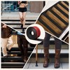 INMOZATA Stair Edge Trim, 3.3FT Vinyl Anti-Slip Stair Nosing, Waterproof