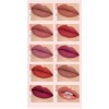 10pcs Labiales Lana Del Rey Juego De Lápiz Labial Mate