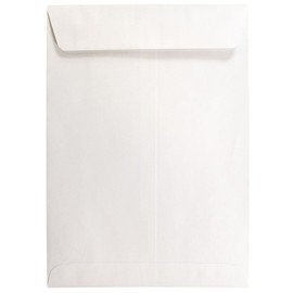 JAM PAPER 7 1/2 x 10 1/2 Open End Catalog Commercial Envelopes - White - 25/Pack