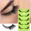 False Eyelashes Natural Look Fox Eye Lashes Wispy Fake Lashes