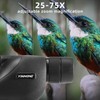Compact 25-75x60 Spotting Scope Target Shooting Bird Watching Spotter Scope