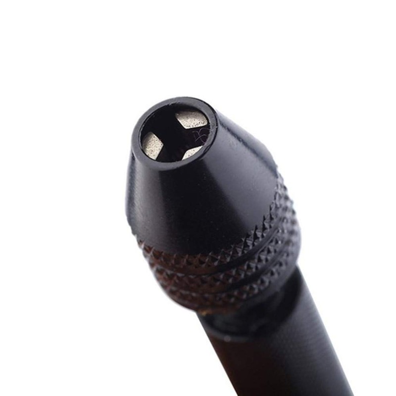 KINGFOREST Precision Pin Vise Hand Drill - Steel Manual Tool