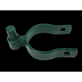 Master Halco Green Pressed Steel Gate Post Hinge w/Nuts and Bolts - 2 Pack - 1 7/8"