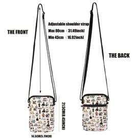 PXTIDY Maze Runner Characters Crossbody Bag Movie Lover Gift Tv Show Series Gifts Tv Show Merchandise Maze Runner Lover Gift