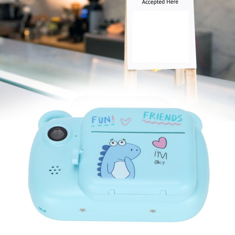 Instant Print Camera 1080p Video Recording Thermal Printing DIY Frames