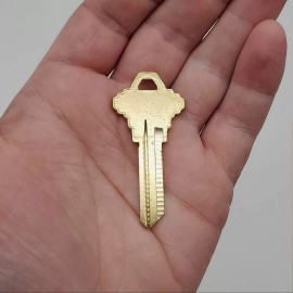 Ilco 2x Ilco SC1246 Key Blanks for Schlage 35-101-1246 Nickel Silver 6 Pin NOS