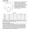 Haian Rumba Adult Plastic Ruffle Incontinence Pants White PVC (XX-Large,