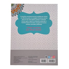 Dreams Art - Inspírate y Crea Coloreando Mandalas: Libro de 64 páginas para Relajarte